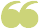 decorative quotation mark